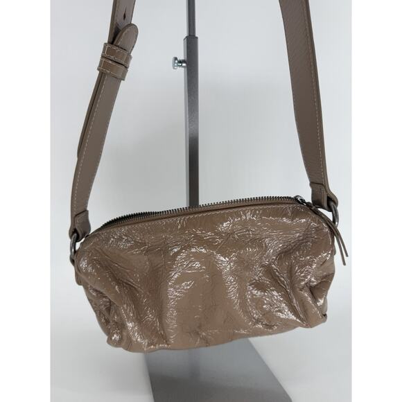 Free People Aurora Women's Handbag Brown Leather Adjustable Strap Shoulder Bag - Picture 8 of 11